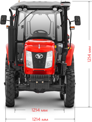 Габариты спереди